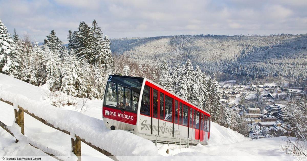 Ferienwohnung Nina direkt in Zentrum Bad Wildbad Exterior foto